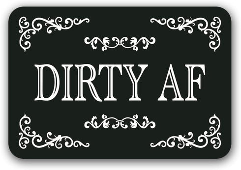 Dishwasher Magnet Clean Dirty Sign QMMD Hella Clean and Dirty Af Magnet Clean Dirty Magnet for Dishwasher...