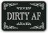 Dishwasher Magnet Clean Dirty Sign QMMD Hella Clean and Dirty Af Magnet Clean Dirty Magnet for Dishwasher...
