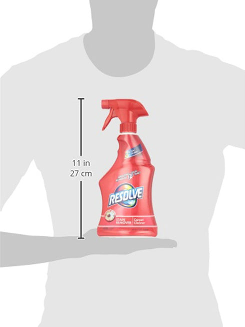 Resolve Carpet Stain Remover, Triple Action, 22 oz...