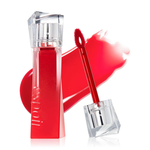 Espoir Couture Lip Tint Glaze #1 Apple Sorbet 0.19oz | Volumizes & High-Shine Lip Plumper | Long-Lasting Vibrant Color | Thickening radiance Lip S...