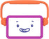 Speck Case E-Run for Samsung Galaxy Tab A 8.4 (Vibe Violet / Flux Orange)...
