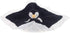 Apricot Lamb Stuffed Animals Soft Security Blanket Black Penguin Infant Nursery Character Blanket Luxury Snuggler Plush(Black Penguin, 14 Inches)...