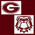Stencil Stop Georgia Bulldogs G Logo Stencil - Reusable for DIY Projects, Painting, Drawing, Crafts - 14 Mil Mylar Plastic - Officially Licensed (...