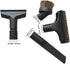 EZ SPARES 5PCS Universal Replacement 32mm&35mm Vacuum Cleaner Accessories Horsehair Brush Kit for 1 1/4 inch 1 3/8 inch Crevices Tool Kit...