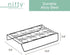 Nifty Ice Cream Cone Cupcake Baking Rack – Holds up to 12 Medium & Large Cupcake Cones, Non-Stick, Dishwasher Safe, Use for Baking, Cooling & Serv...
