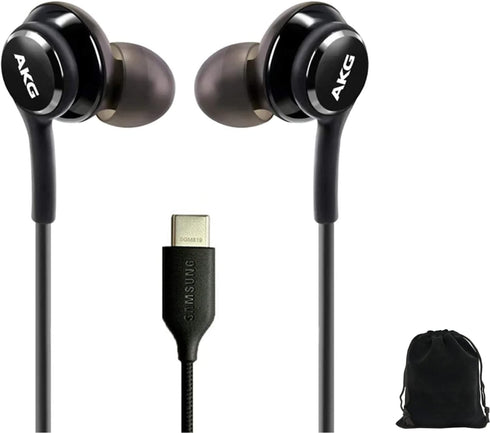 2023 Earbuds Stereo Headphones for Samsung Galaxy Note 10, Note 10+, Galaxy S10, S9 Plus, S10e - Designed by AKG - Cable with Microphone and Volum...