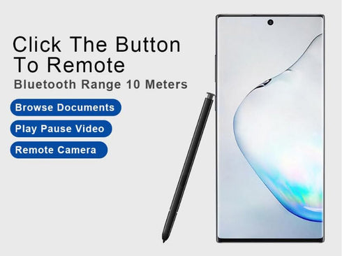 for Galaxy Note 10 Stylus Pen (WithBluetooth) Replacement for Samsung Galaxy Note 10, Note 10+ Plus 5G All Versions Touch Stylus Pen with 5Tips/Ni...