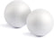 Juvale Styrofoam Balls for Crafts - 2 Pack 6-Inch White Polystyrene Spheres - Smooth Surface for Painting & Decorating - Foam Craft Balls for DIY ...