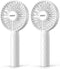 HonHey Handheld Fan, 2PCS Super Mini Personal Fan with Rechargeable Battery Operated 3 Adjustable Speed, Portable Handheld Fan for Girls Women Kid...