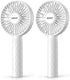 HonHey Handheld Fan, 2PCS Super Mini Personal Fan with Rechargeable Battery Operated 3 Adjustable Speed, Portable Handheld Fan for Girls Women Kid...