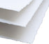 300 GSM / 25 Sheets - Handmade Deckle Edge Blank Drawing Watercolor Paper - Mixed Media Loose Leaf Paper - Cotton Rag Handmade Paper for Invitatio...