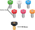 7 Pack Pressure Washer Spray Nozzle Tips Multiple Degrees, 14Inch Quick Connect, 2.5 GPM, Rated Up to 4500 PSI...