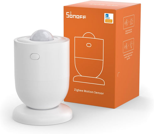SONOFF SNZB-03P Zigbee Motion Sensor, 3-Year Battery Life, for Alert System and Automations Wireless Motion Detector, SONOFF Zigbee Bridge Require...