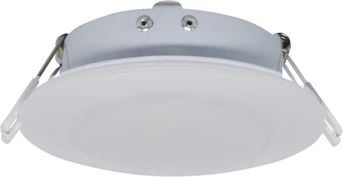 Facon 4.5inch 12V LED RV Puck Light - DLFST4-008/RVR4H-MH34, 3400K Warm White, Full Aluminum Recessed 12Volt Interior Ceiling Lights for RV, Campe...