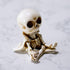 Cute Medidating Skull Dashboard Phone Holder for Car, Car Phone Mount, Skull Car Interior Accessories, Home Office Gothic Halloween Decorations, F...