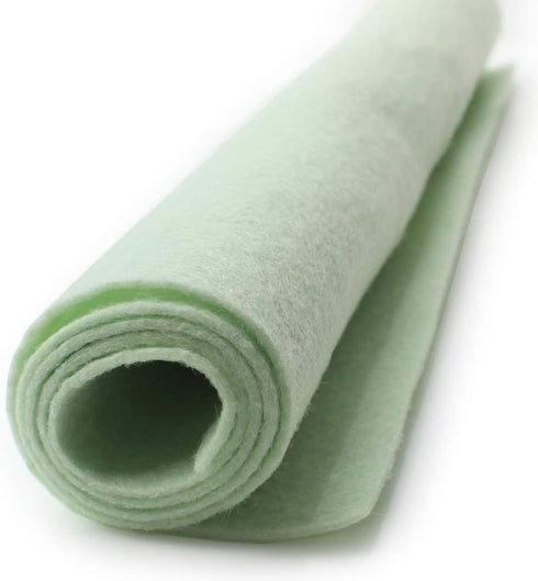 Hint of Mint Green - Wool Felt Giant Sheet - 35% Wool Blend - 1 36x36 inch XXL Sheet...