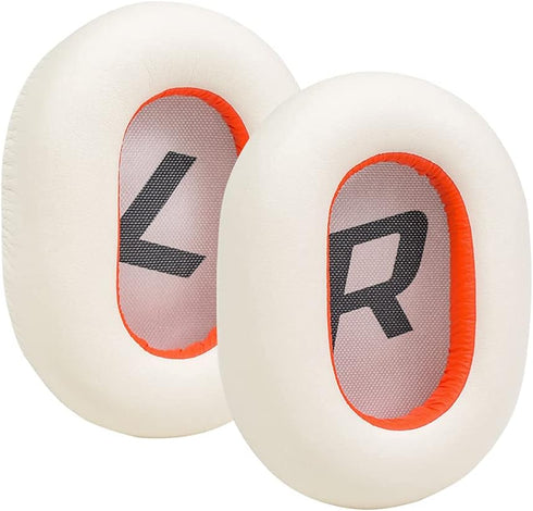 MOLGRIA Voyager 8200 Ear Pads Cushion, Replacement Earpads for Plantronic Voyager 8200 UC Bakcbeat Pro 2 Headphone(White)...