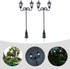 Yardwe Toys Toys 2pcs Miniature Street Light Model Pathway Lantern Post 1:87 Road Light Micro Landscape Ornament for Sand Table Miniature Scenes R...