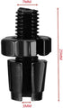 10 Pcs Bike Brake Cable Lever Barrel Adjusters Nut Adjusting Screw Fastener Bolt Brake Accessories Aluminum Alloy M7 Mountain Bike Brake Handle Le...