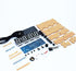 4-Digital DIY Clock Kits, LED Talking Clock DIY kit for Soldering Practice Learning Electronics with Transparent Case 4 Colors for Choose......