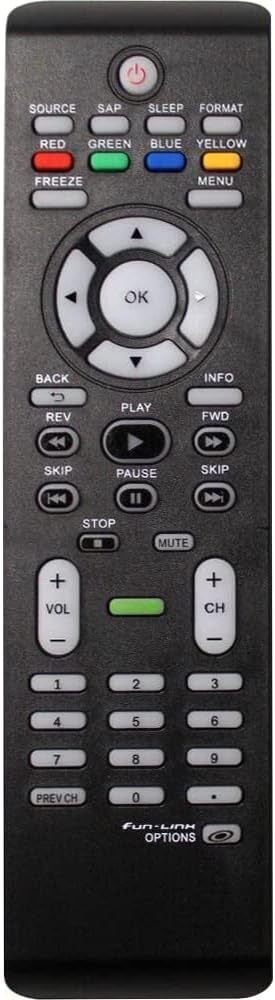 Replacement TV Remote for Philips Magnavox TVs...