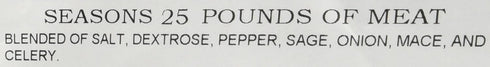 A.C. Legg Bratwurst Seasoning...