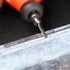 ?????? ???? 6 Pcs Cylinder Shape Aluminum Cutting Burr - 3/32'' Shank Miniature Carving File Tungsten Carbide Burr for Rotary Tools...
