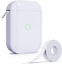 Mini Bluetooth Label Makers - D11 White Label Maker Machine with Tape Portable Label Printer Labeler for Labeling Jars Bins Home Organizing Office...