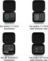 SUREWO Hard Carrying Case for GoPro Hero 13, Mini Hard Shell Carrying Case Travel Portable Storage Bag for GoPro Hero 12/11/10/9/8/7/6/5/4,DJI Osm...