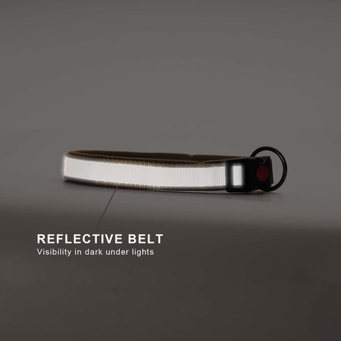 Soft Dog Collar, Reflective Dog Collar with Safety Locking Buckle, Dog Collar, Adjustable Nylon Pet Collars for Small Medium Dogs...
