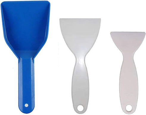 Plastic Refrigerator Ice Shovel Ice Scraper Snow Remover Cleaning Freezer Frost Shovel Ice Remover Scoop Set of 3...