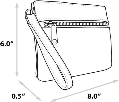 Buckle Down Disney Wallet, Double Pocket Wristlet, Script Debossed, Castle Emblem Rose Gold, Black, Vegan Leather, The Princess & The Frog Tiana...