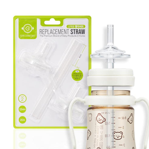 Grosmimi Replacements (Straw kit 2-Counts, Stage 2)...