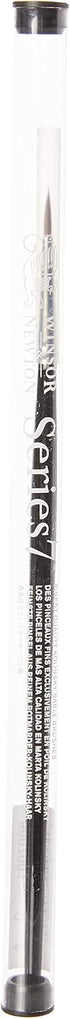 Winsor & Newton Series 7 Kolinsky Sable Brush, Round SH #1,Black...