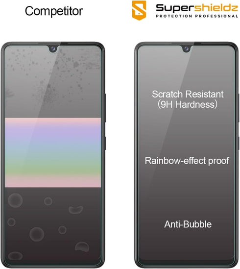 Supershieldz (2 Pack) Designed for Samsung Galaxy A42 5G Tempered Glass Screen Protector, Anti Scratch, Bubble Free...