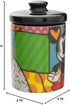 Enesco 6004977 Disney by Britto Mickey Mouse and Pluto Candy Jar Canister, 6 Inch...