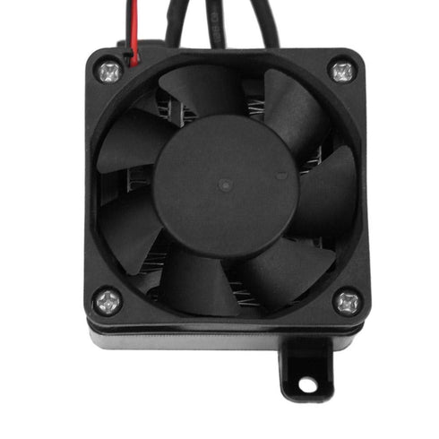 PTC Fan Air Heater 110V Mini Air Heated Constant Temperature Insulation PTC Thermistor Air Heater with Fan(12V 250W)...