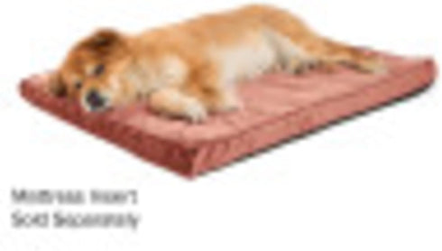 Best Friends by Sheri Dog Bed Cover Replacement for Nap Mat Dog Bed, Velvet, Mauve, 27" x 36"...