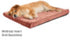 Best Friends by Sheri Dog Bed Cover Replacement for Nap Mat Dog Bed, Velvet, Mauve, 27" x 36"...