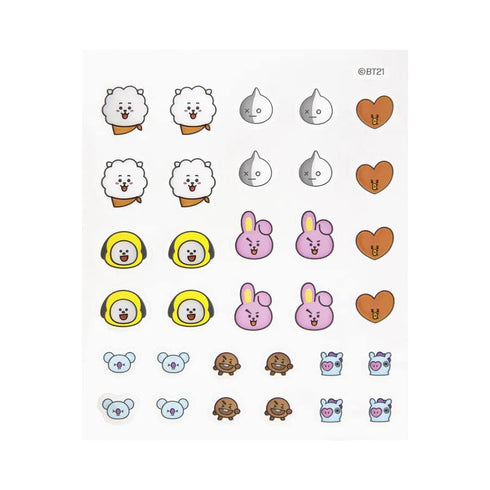 The Crème Shop BT21 The Crème Shop | BT21: Brilliant Skin - Hydrocolloid Acne Patches | Infused with Zinc (32 Patches)...