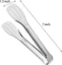 Serving Tongs Kitchen Tongs,Buffet Tongs, Stainless Steel Food Tong Serving Tong,small tongs 6 Pack (7 Inch)...