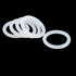 X AUTOHAUX Silicone O-Rings, 28mm OD 21mm ID 3.5mm Width VMQ Seal Gasket for Compressor Valves Pipe Repair, White, Pack of 50...