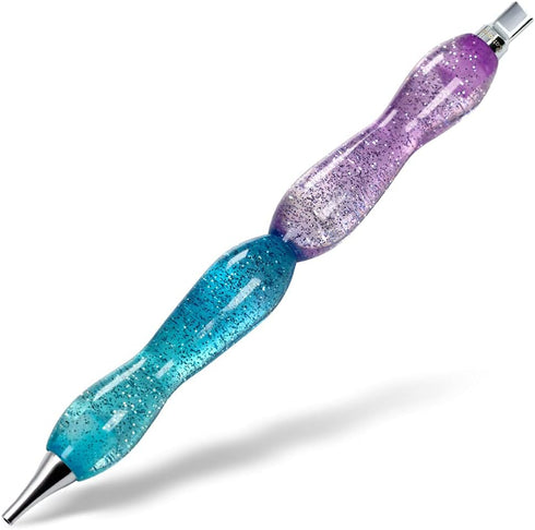Resin Diamond Painting Pen with Stainless Steel Tips,CATEARED Handturned Drill Pen with Forever Placers Diamond Art Accessories and Tools Rhinesto...