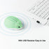 Wireless Mouse Cute Hamster Shape Less Noice Portable Mobile Optical 1200DPI Mice Ergonomic Design Cordless Mouse with USB Receiver for PC/Laptop/...