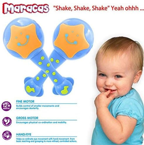 ISEE Baby Toys, Toddler Learning Musical Instruments, Preschool Musical Toys for Toddlers, Children's Educational Drums & Percussion for Baby Boys...