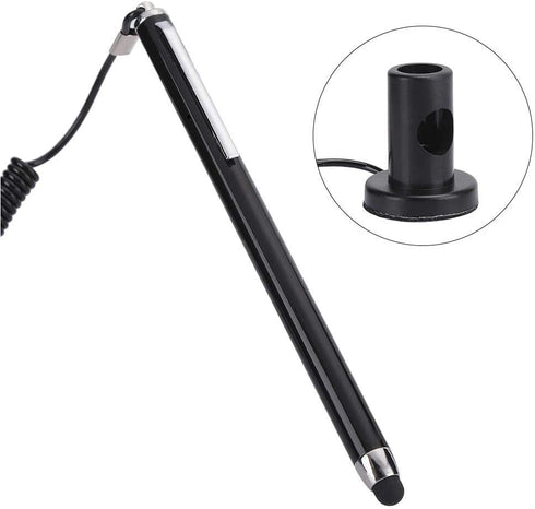 Stylus Pen,Touch Screen Pen Active Stylus Capacitive with Spring Rope for Resistive MP4 / Writing Board,Capacitive Stylus Pen for Touch Screen for...