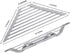 Triangle Dish Drying Rack Multipurpose Roll-up Drying Rack for Sink Corner Stainless Steel Over The Sink Corner Dish Drainer Mat for Kitchen (Grey...