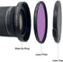 Step-up Ring for Mirrorless DSLR Cameras Camcorder Video Compatible with 52mm Lens to 85mm Lens Matte Box O.D, LingoFoto Lens Adapter Ring...