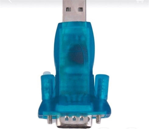 2Pcs USB 2.0 to RS232 Serial Port DB9 9 Pin Male Converter Adapter...