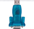 2Pcs USB 2.0 to RS232 Serial Port DB9 9 Pin Male Converter Adapter...